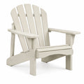 Adirondack-Gartenstuhl 88×78×98 cm aus Holz in Weiß mit breiten Armlehnen